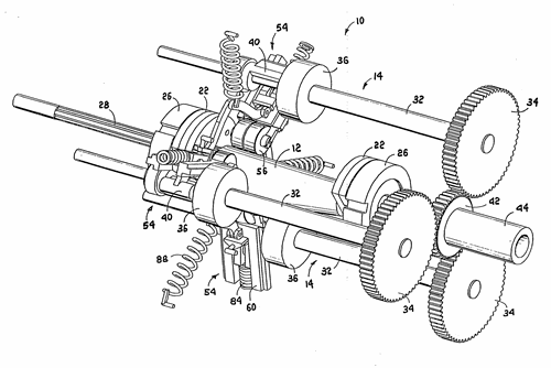 Rotor Controlled Transmission Sketch